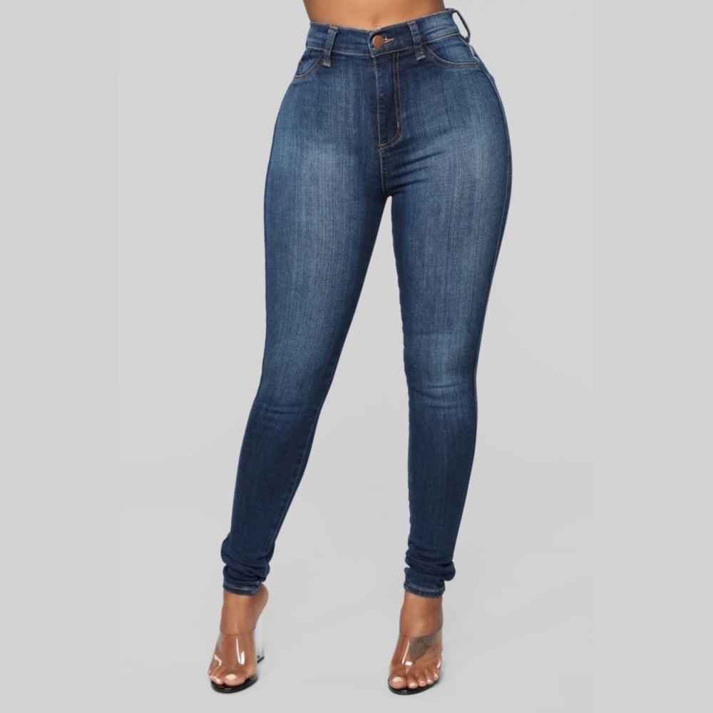 Women’s Luxe High Waist Skinny Jeans Sz 1x